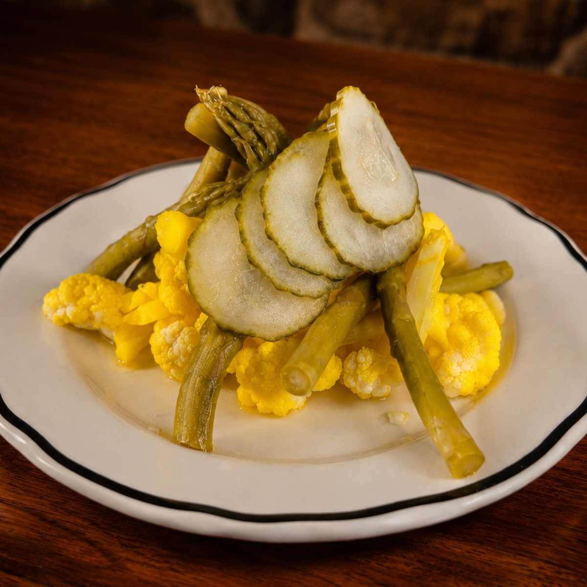 House Pickle Plate
