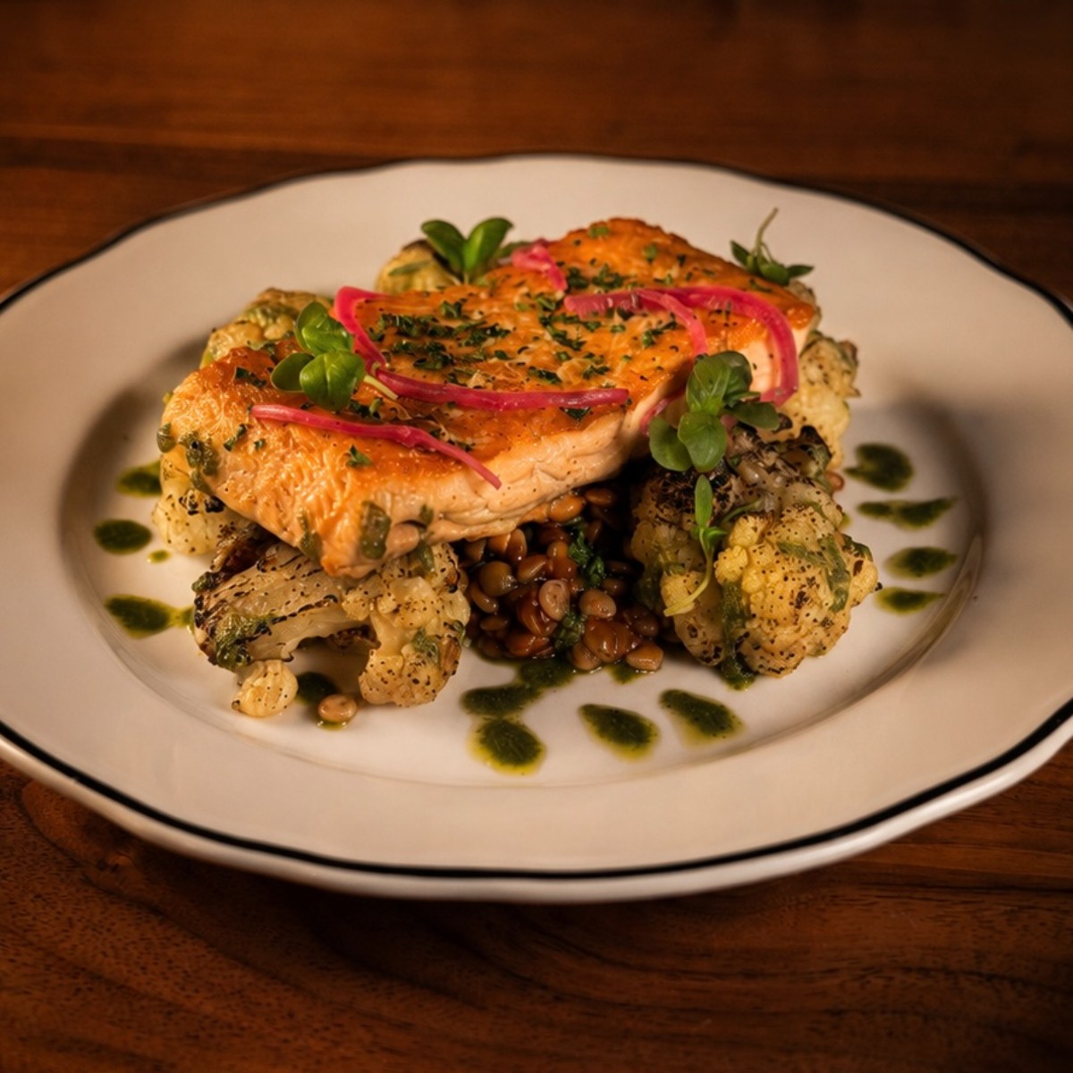 Pesto Salmon