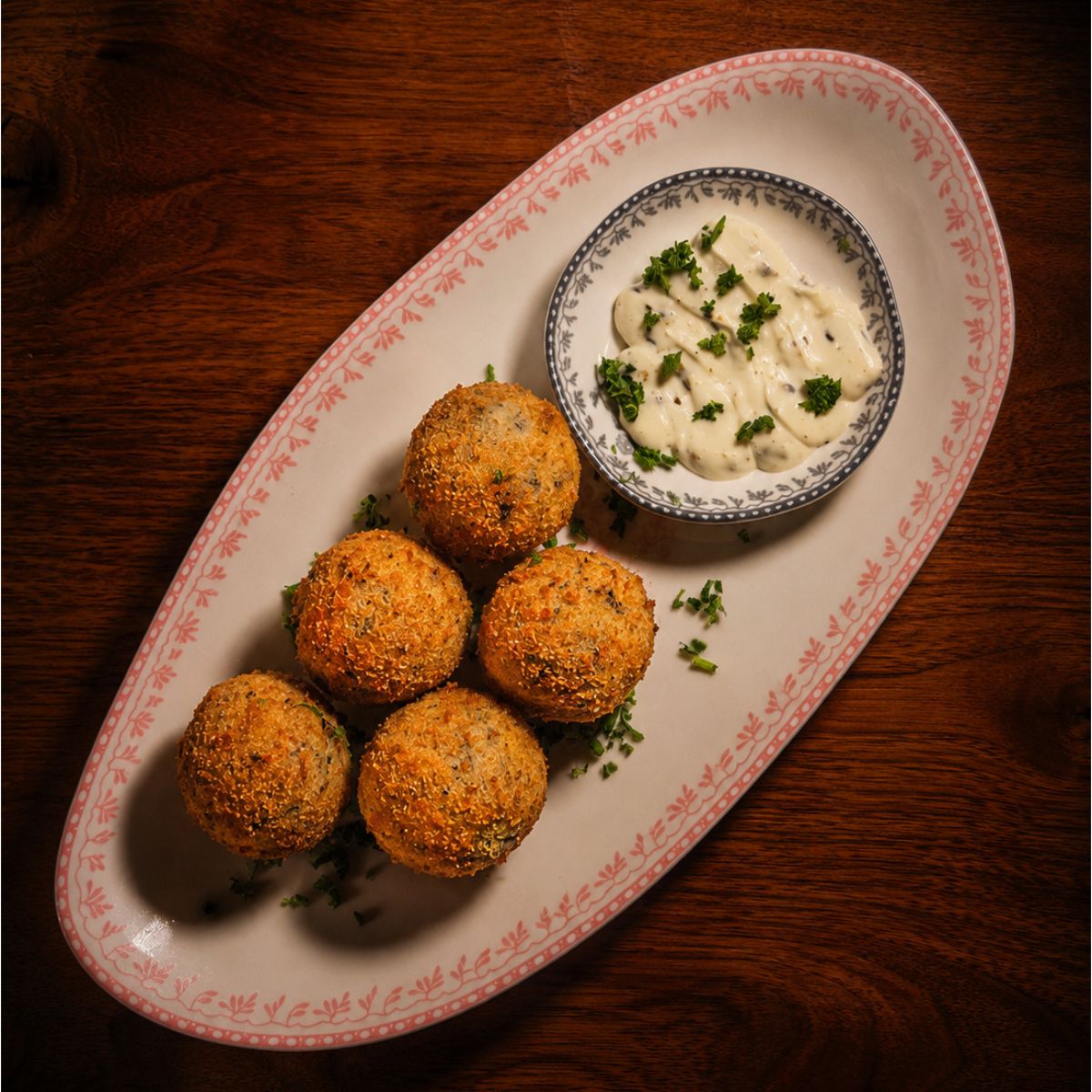 Wild Rice Fritters